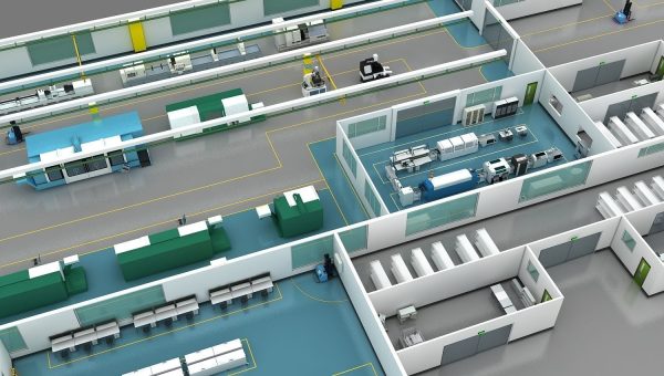 Factory floor plan
