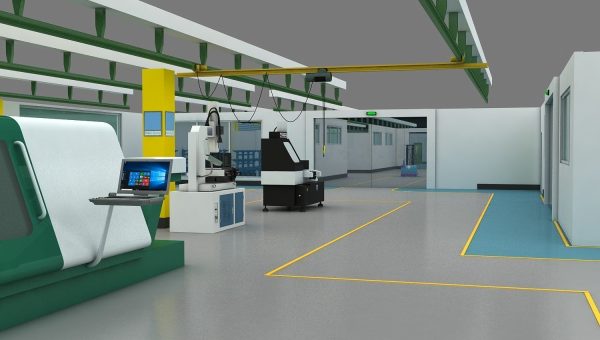 Factory floor plan