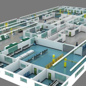 Factory floor plan