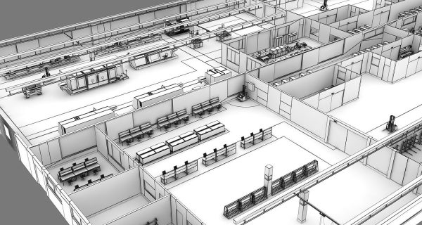Factory floor plan