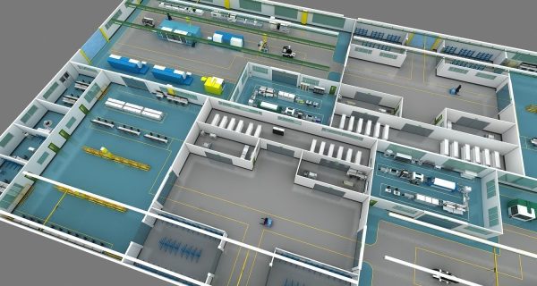 Factory floor plan