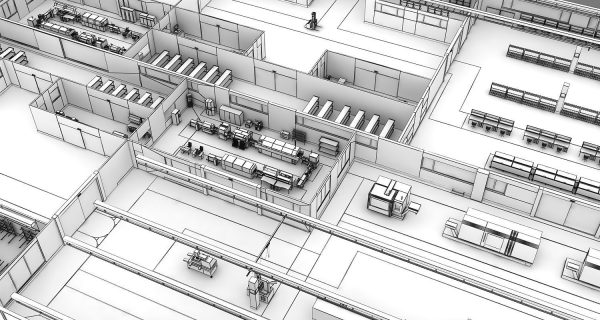 Factory floor plan