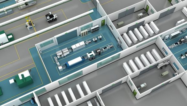 Factory floor plan