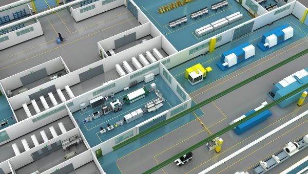 Factory floor plan