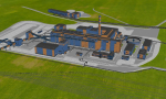Factory site of nuclear power plant