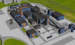 Factory site of nuclear power plant