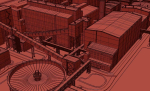Factory site of nuclear power plant