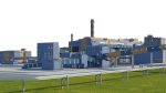 Factory site of nuclear power plant