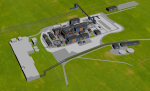 Factory site of nuclear power plant