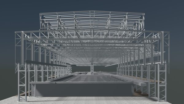 Factory building structure 23zz39