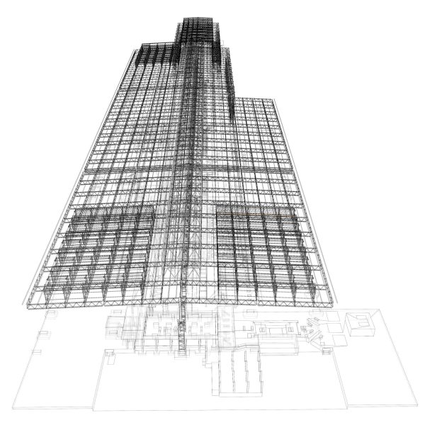 Factory building structure 23zz39