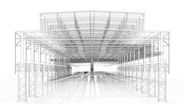 Factory building structure 23zz39