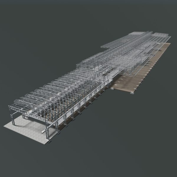 Factory building structure 23zz39