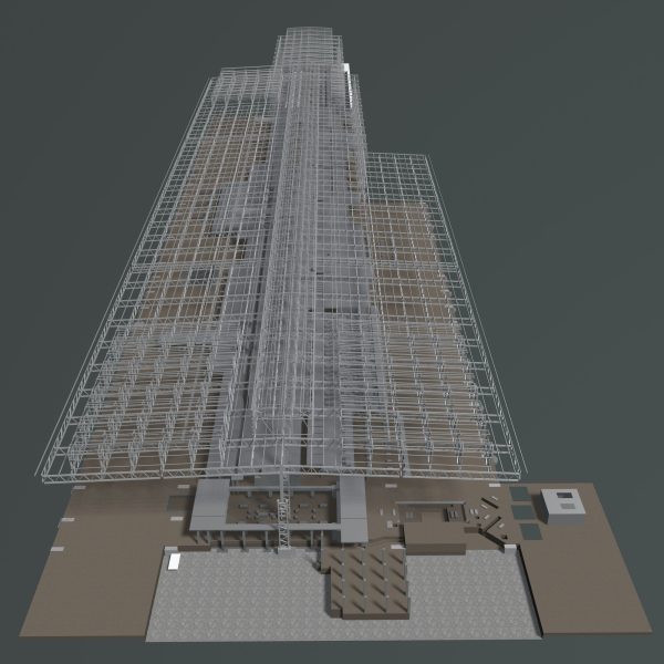 Factory building structure 23zz39