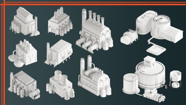 Factory Building VOL-01