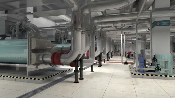 Factory engine workshop
