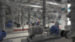 Factory engine workshop