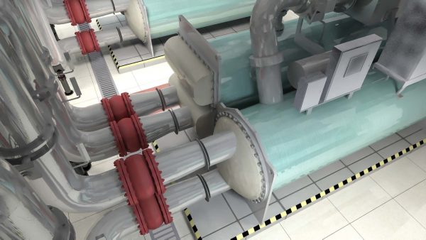 Factory engine workshop