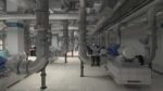 Factory engine workshop