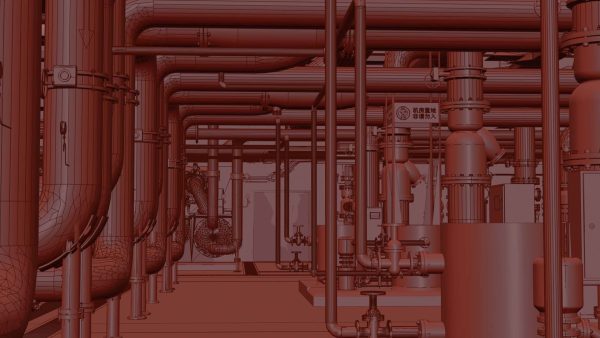 Factory engine workshop