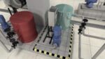 Factory engine workshop