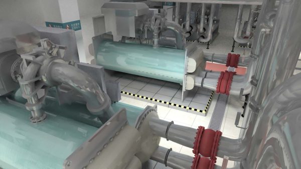 Factory engine workshop