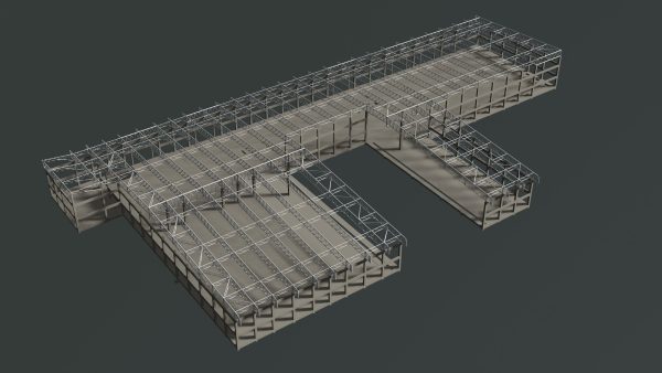 Factory in structure frame