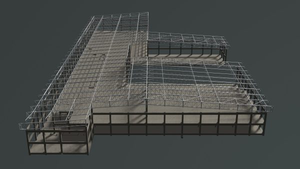 Factory in structure frame