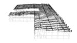 Factory in structure frame