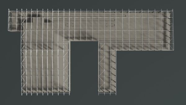 Factory in structure frame