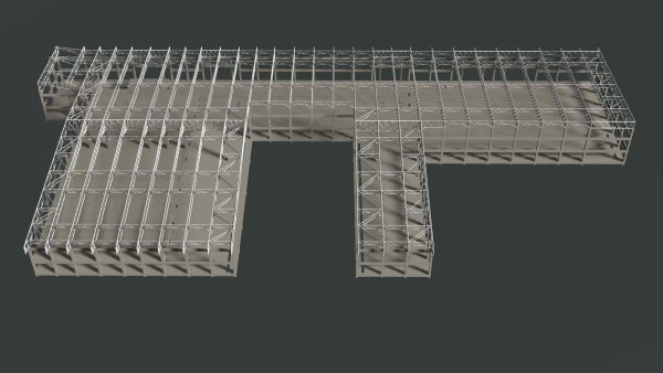 Factory in structure frame