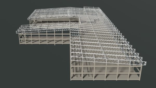 Factory in structure frame