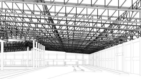 Factory in structure frame