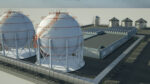 Factory industrial building 3D model