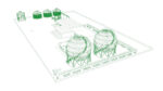 Factory industrial building 3D model