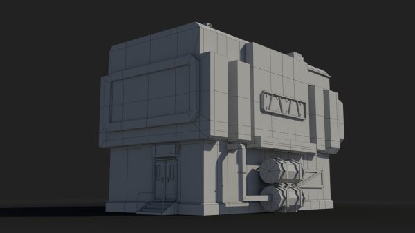 Factory Industrial Sci Fi x12