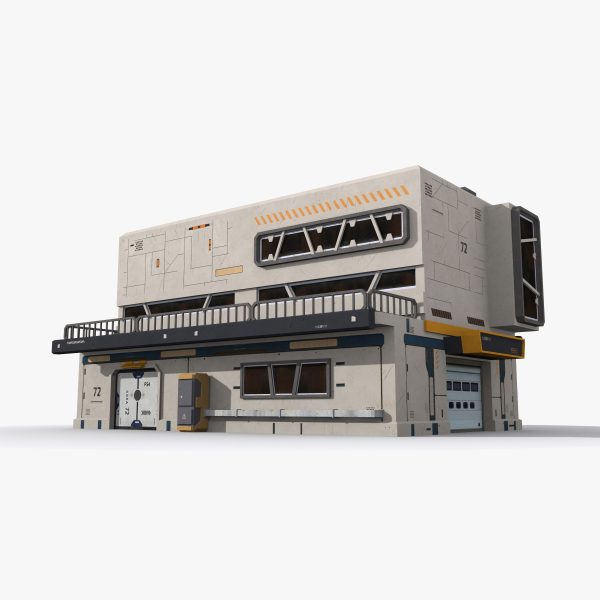 Factory Industrial Sci Fi x21