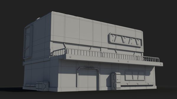 Factory Industrial Sci Fi x21