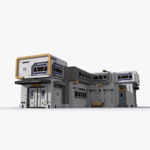 Factory Industrial Sci Fi x23