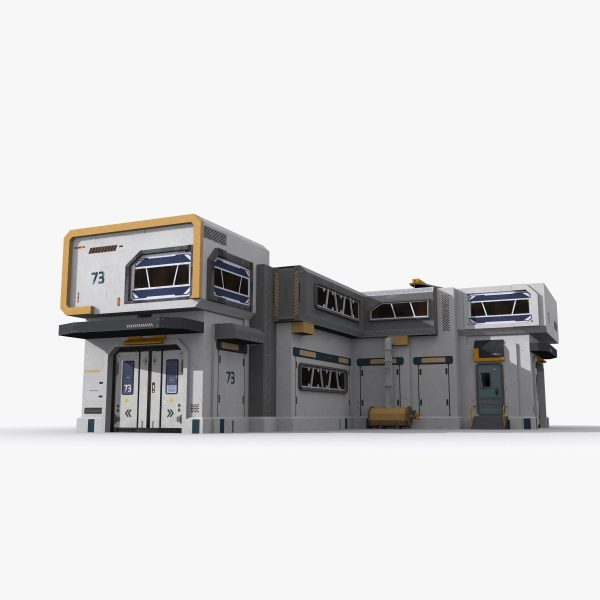 Factory Industrial Sci Fi x23
