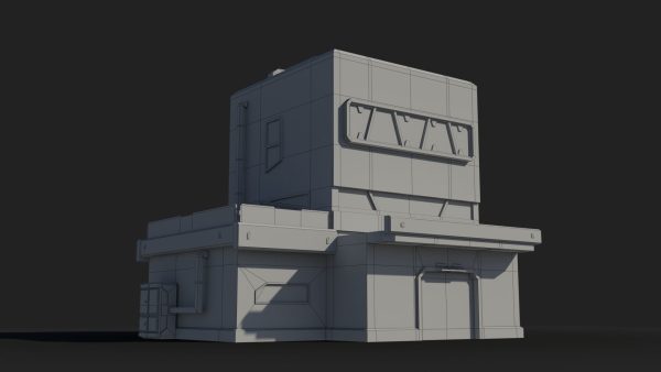 Factory Industrial Sci Fi x3