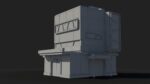 Factory Industrial Sci Fi x3