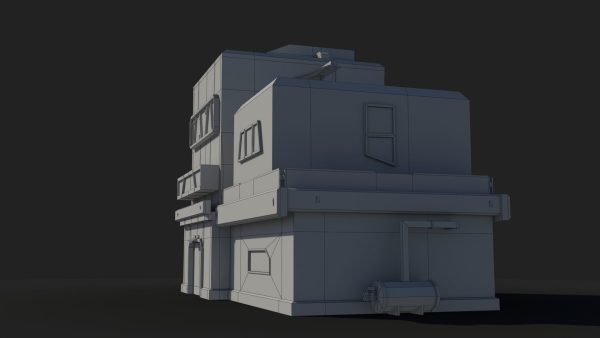 Factory Industrial Sci Fi x4