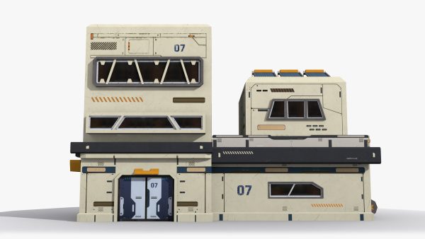 Factory Industrial Sci Fi x4