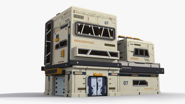 Factory Industrial Sci Fi x4