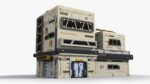 Factory Industrial Sci Fi x4
