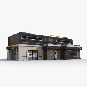 Factory Industrial Sci Fi x5