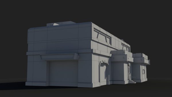 Factory Industrial Sci Fi x5