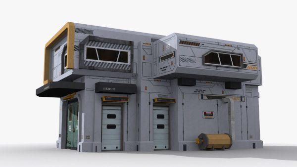 Factory Industrial Sci Fi x9