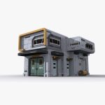 Factory Industrial Sci Fi x9